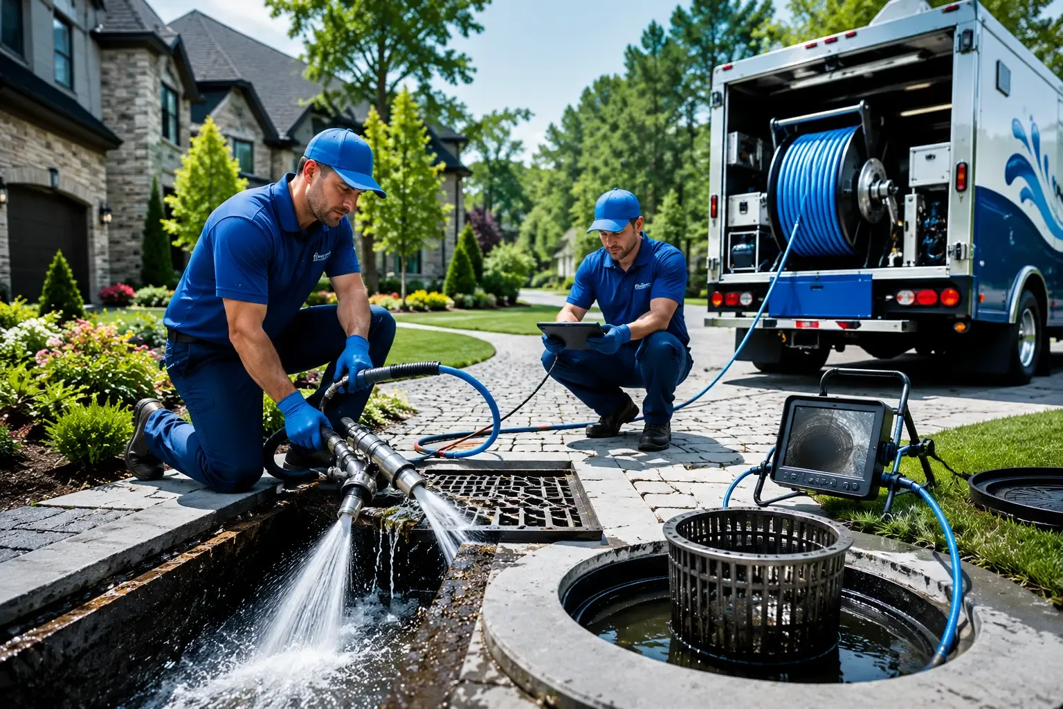 Local outdoor drain cleaning professionals in Markleysburg, PA