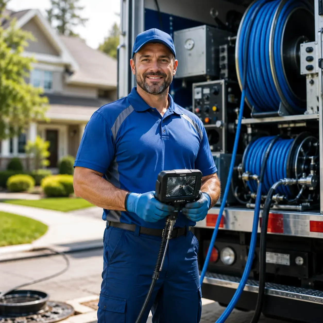 Local outdoor drain cleaning specialists in Markleysburg, PA